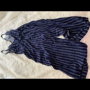 Blue & White jumpsuit